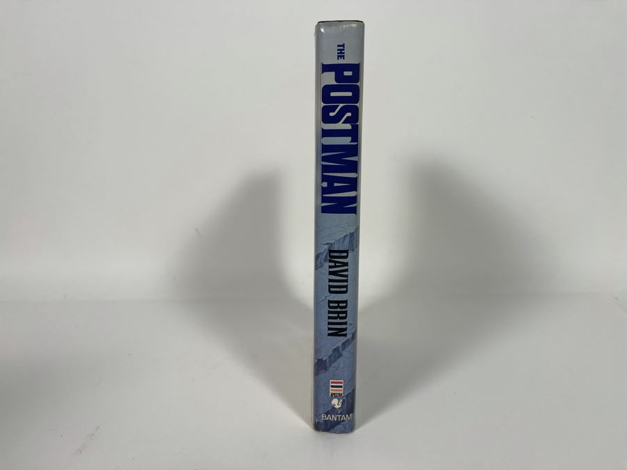 Signed First Edition Hardcover Book The Postman By David Brin [Photo 8]