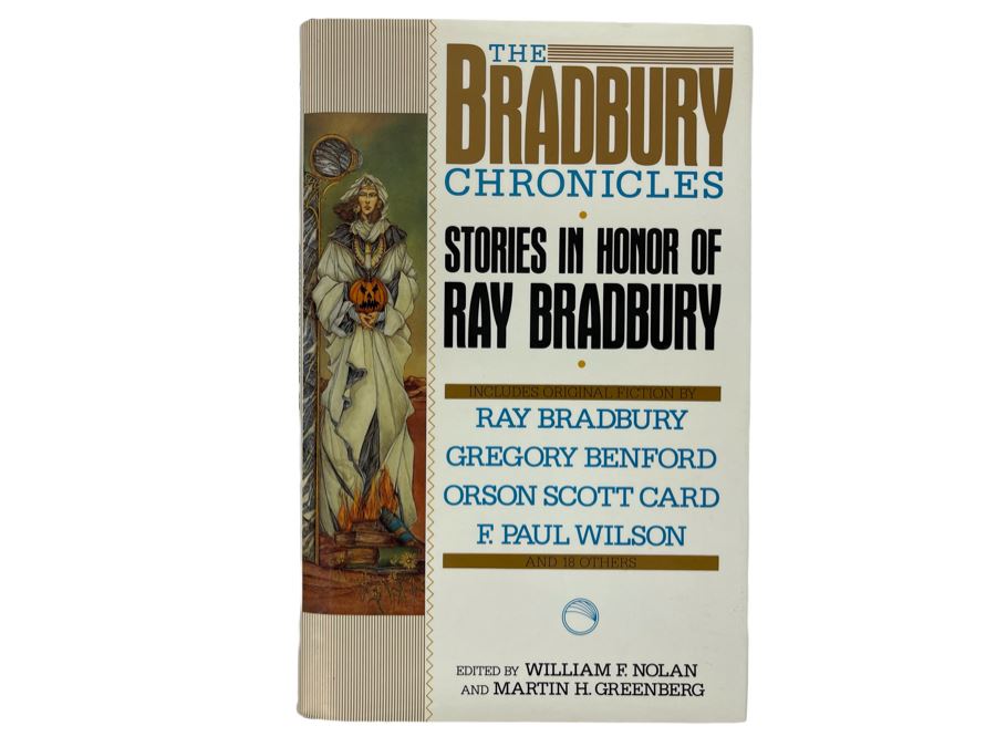 Signed First Printing Hardcover Book The Bradbury Chronicles: Stories In Honor Of Ray Bradbury Signed By Ray Bradbury [Photo 3]