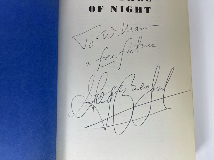 Signed First Edition Hardcover Book Beyond The Fall Of Night By Arthur C. Clarke & Gregory Benford Signed By Gregory Benford [Photo 6]