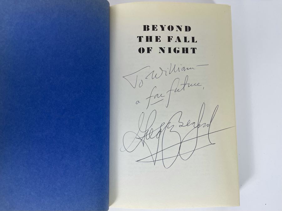 Signed First Edition Hardcover Book Beyond The Fall Of Night By Arthur C. Clarke & Gregory Benford Signed By Gregory Benford [Photo 5]