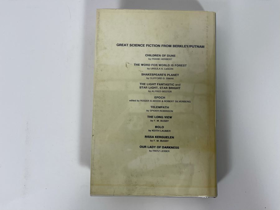 Signed First Edition Hardcover Book If The Stars Are Gods By Gregory Benford [Photo 8]