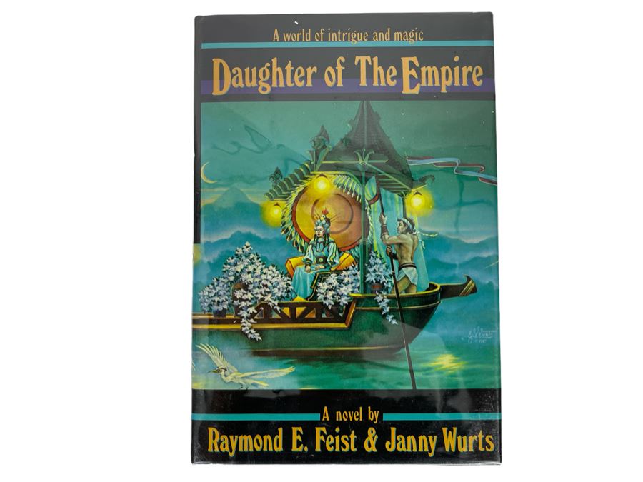 Signed First Edition Hardcover Book Daughter Of The Empire By Raymond E. Feist [Photo 2]