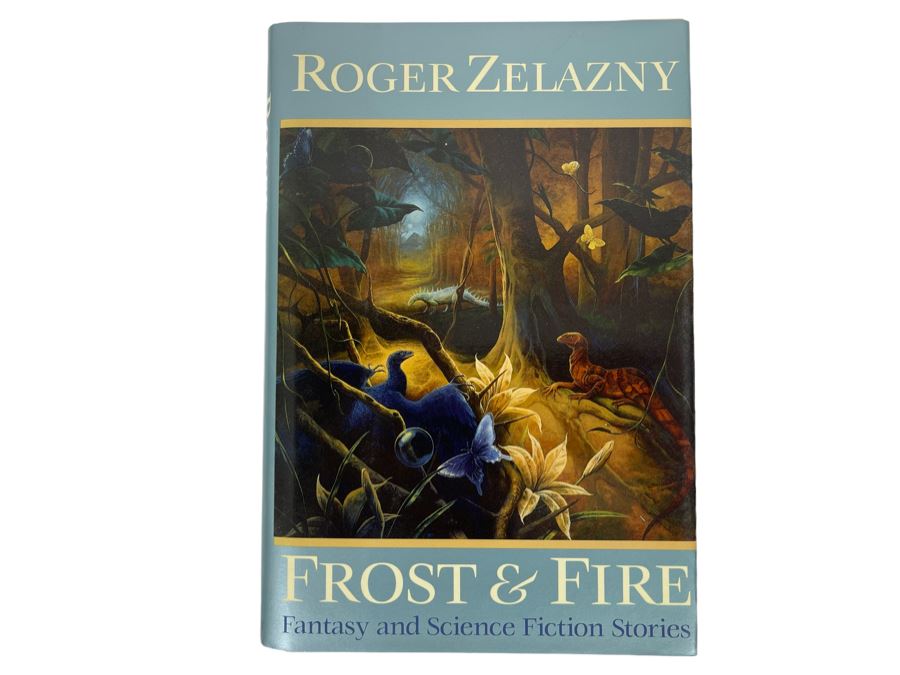 Signed First Edition Hardcover Book Frost And Fire By Roger Zelazny [Photo 2]