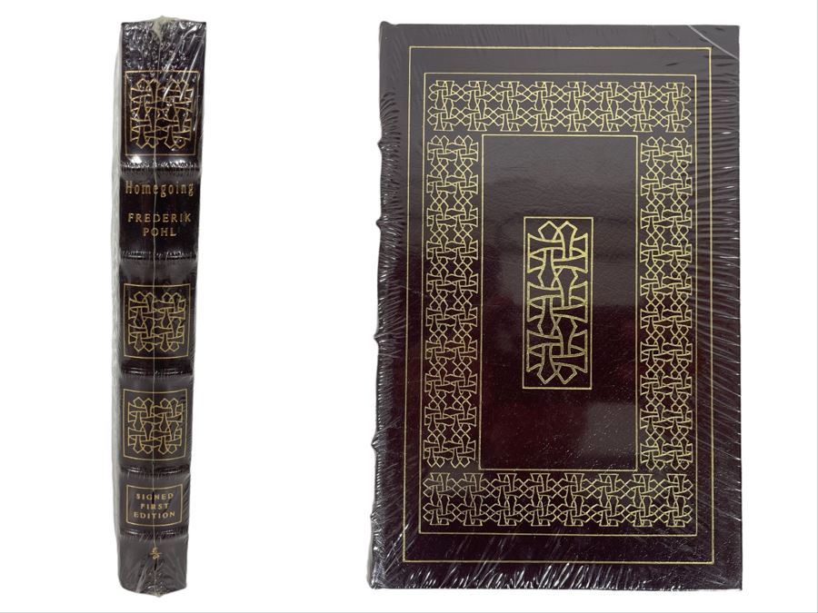 Sealed Signed First Edition Easton Press Book Homegoing By Frederik Pohl