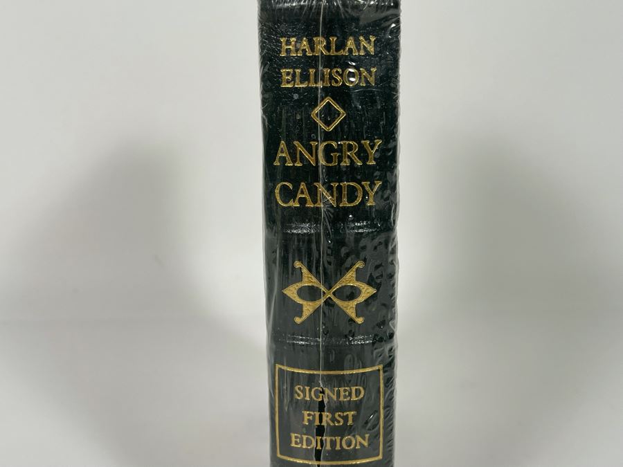 Sealed Signed First Edition Easton Press Book Angry Candy By Harlan Ellison [Photo 5]