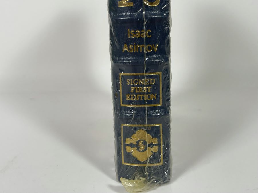 Sealed Signed First Edition Easton Press Book Prelude To Foundation By Isaac Asimov [Photo 6]