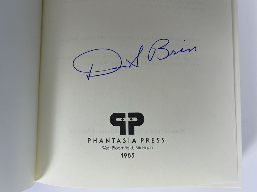 Signed First Edition Hardcover Book Startide Rising By David Brin [Photo 7]