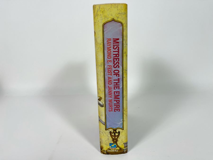 Signed First Edition Hardcover Book Mistress Of The Empire Signed By Raymond E. Feist And Janny Wurts [Photo 3]