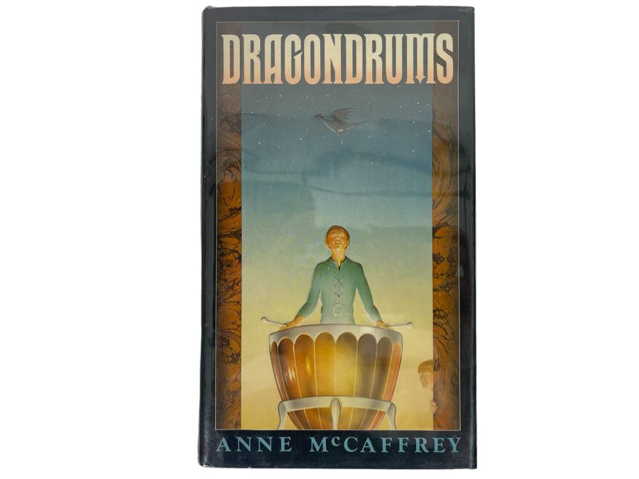 Signed First Edition Hardcover Book Dragondrums By Anne McCaffrey [Photo 2]