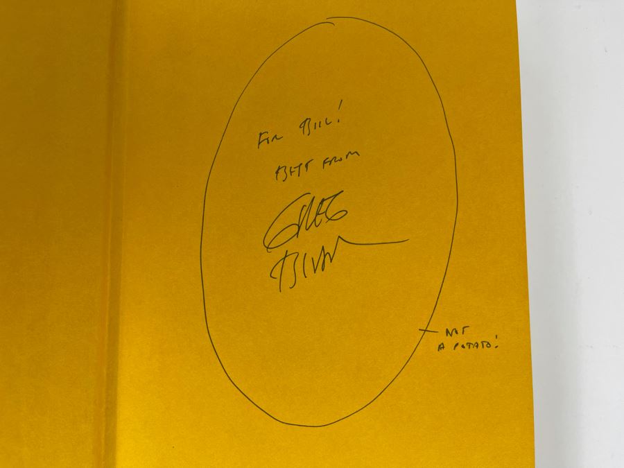 Signed First Printing Hardcover Book Eternity By Greg Bear Signed And Illustrated By Greg Bear [Photo 6]