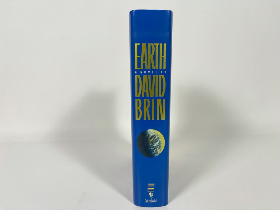 Signed First Edition Hardcover Book Earth By David Brin [Photo 3]