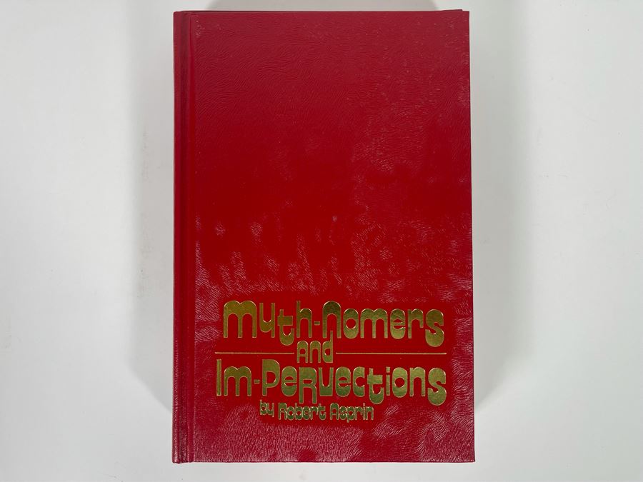 Signed First Edition Hardcover Book With Slipcover Myth-nomers And Im-pervections Signed By Robert Asprin And Phil Foglio [Photo 2]