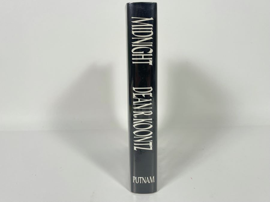 Signed First Edition Hardcover Book Midnight By Dean R. Koontz [Photo 3]