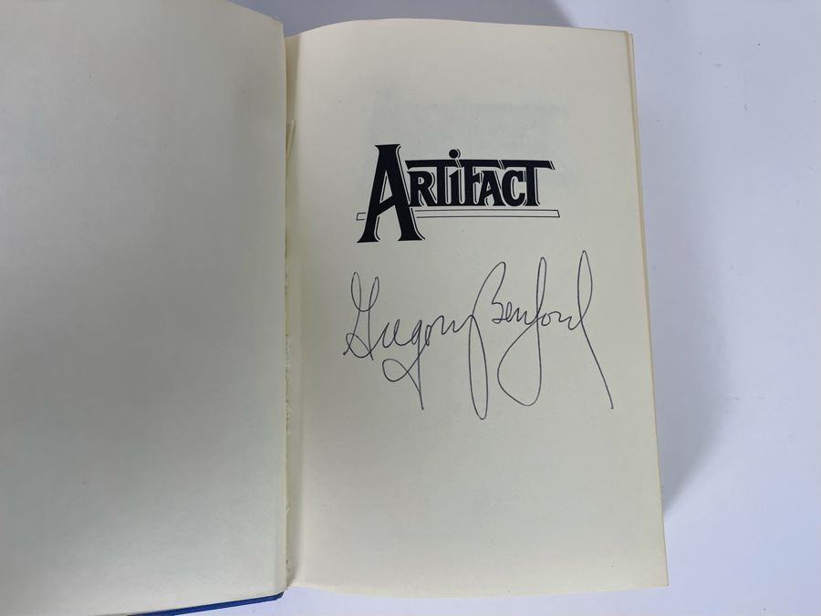 Signed First Printing Hardcover Book Artifact By Gregory Benford [Photo 5]