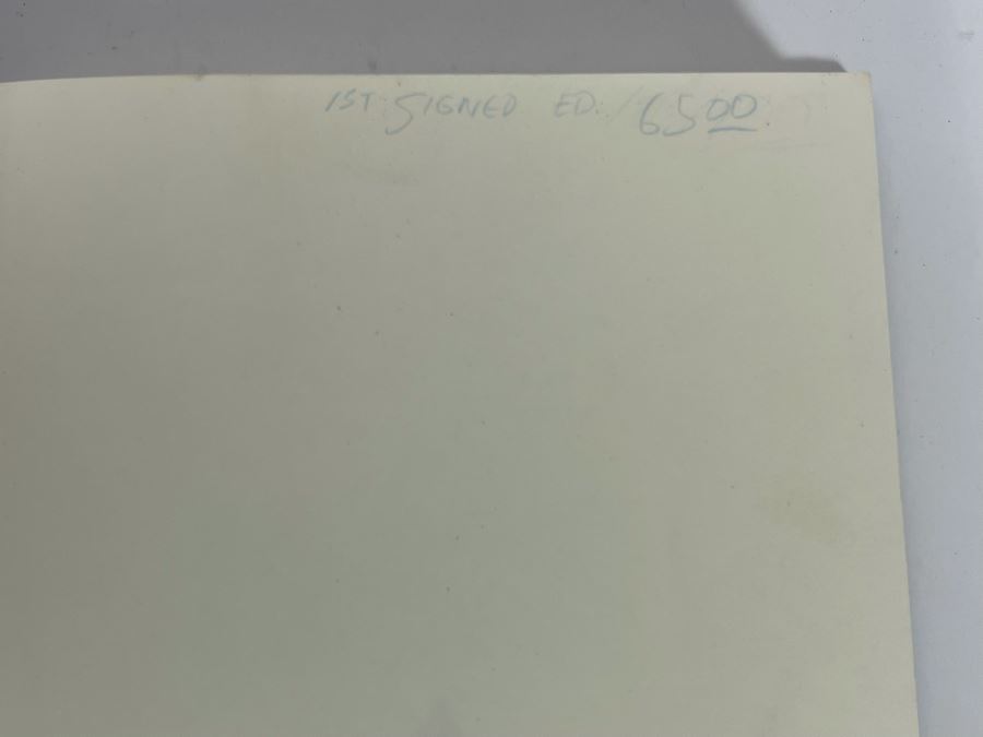 Signed First Edition Hardcover Book Blood Music By Greg Bear Signed And Illustrated By Greg Bear [Photo 5]