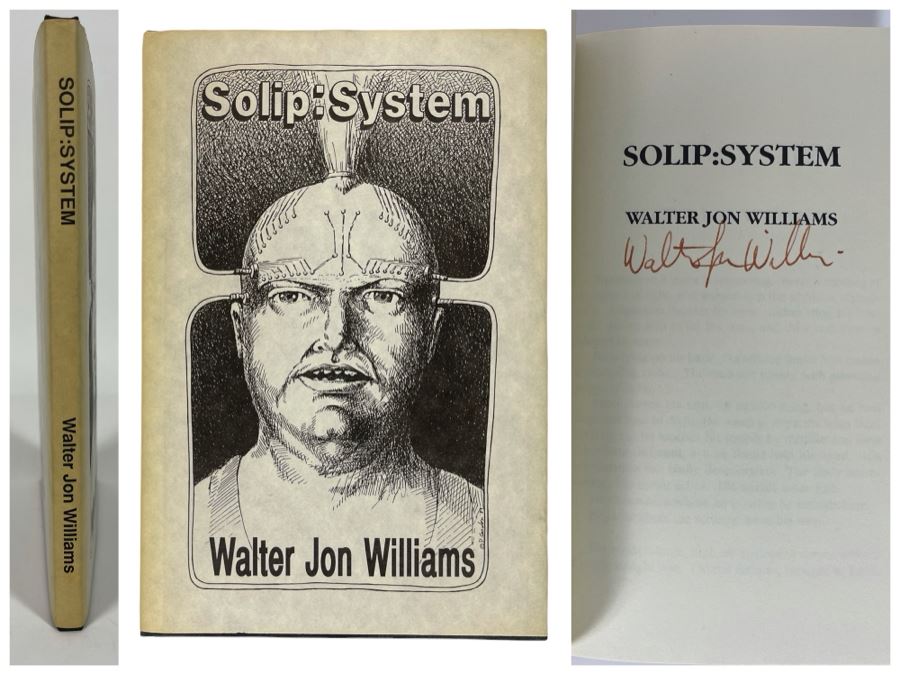 Signed Limited Edition Hardcover Book Solid: System By Walter Jon Williams [Photo 1]