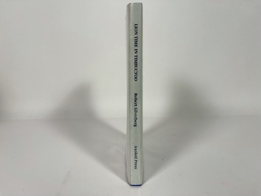 Signed First Edition Hardcover Book Lion Time In Timbuctoo By Robert Silverberg [Photo 3]