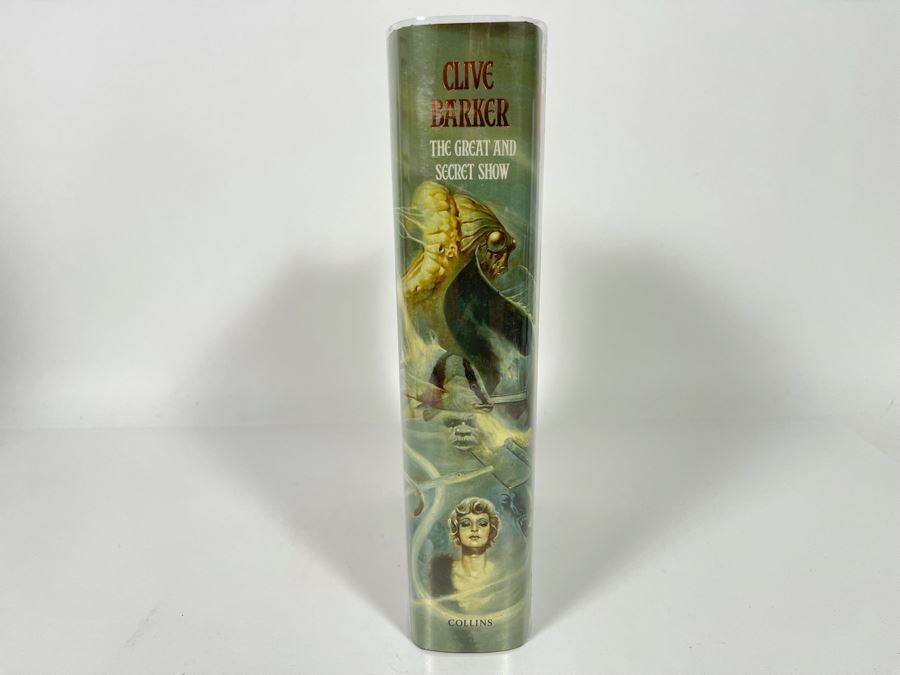 Signed First Edition Hardcover Book The Great And Secret Show By Clive Barker [Photo 3]