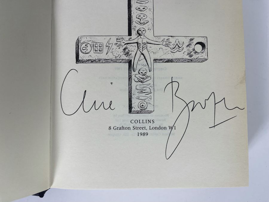 Signed First Edition Hardcover Book The Great And Secret Show By Clive Barker [Photo 7]