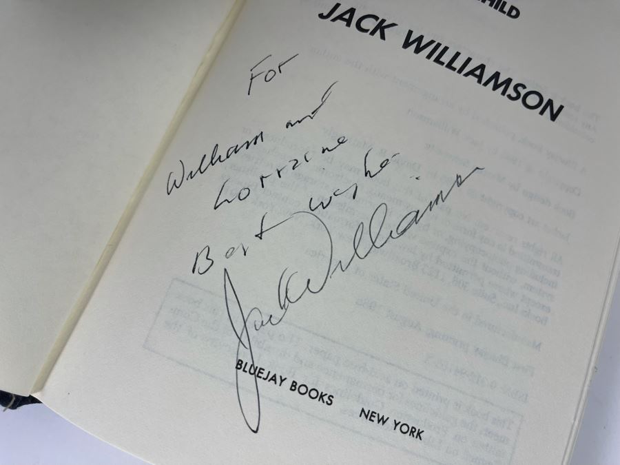Signed First Printing Hardcover Book Firechild By Jack Williamson [Photo 6]