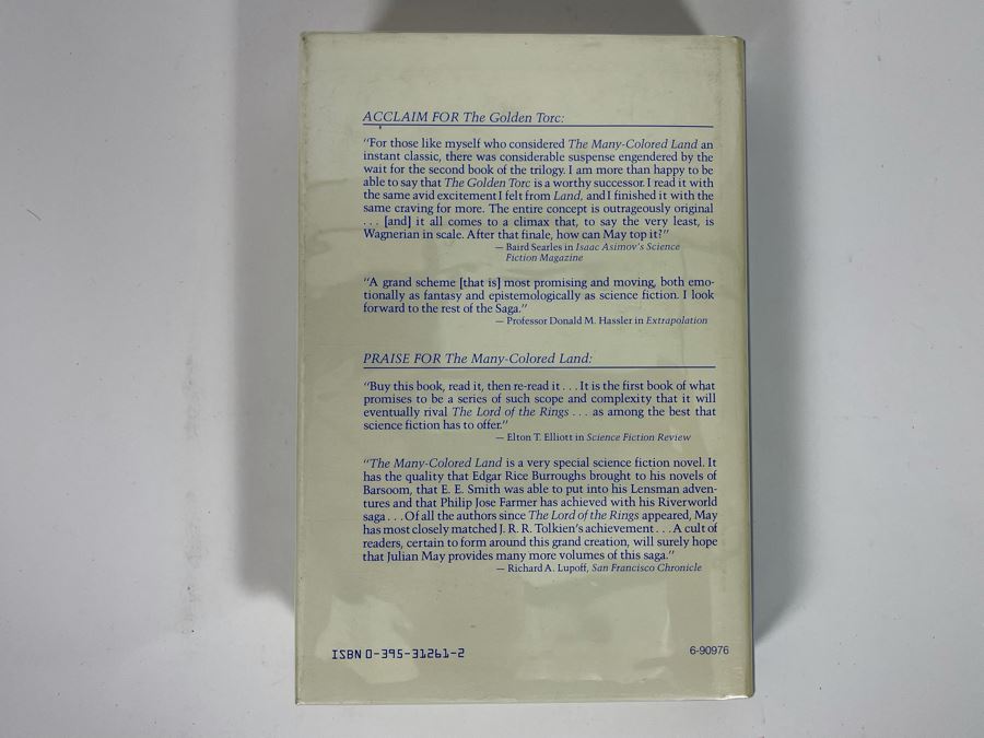 Signed Limited Edition Hardcover Book The Golden Torc By Julian May [Photo 8]