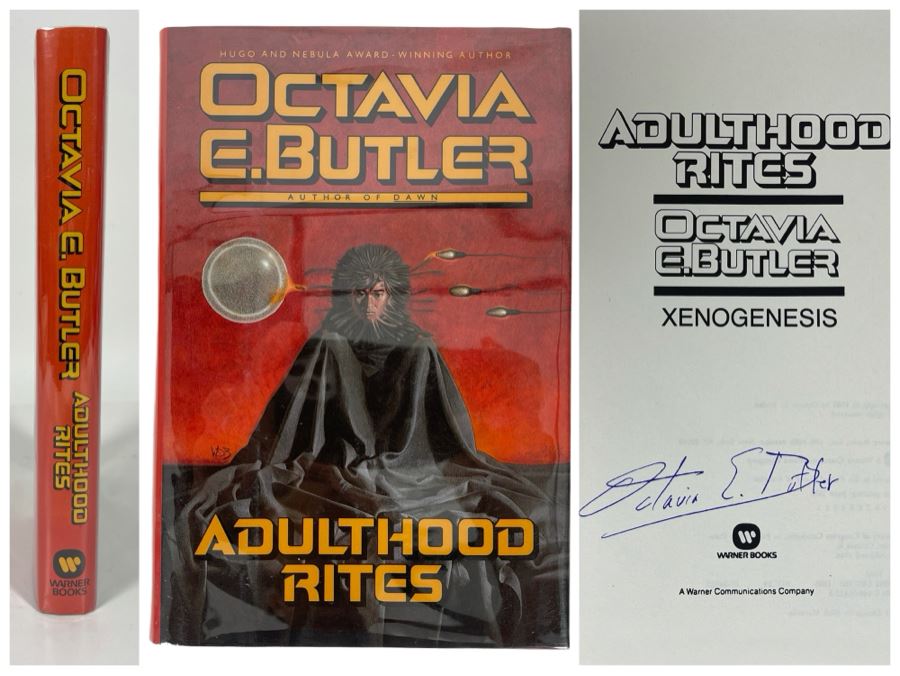 Signed First Printing Hardcover Book Adulthood Rites By Octavia E. Butler [Photo 1]