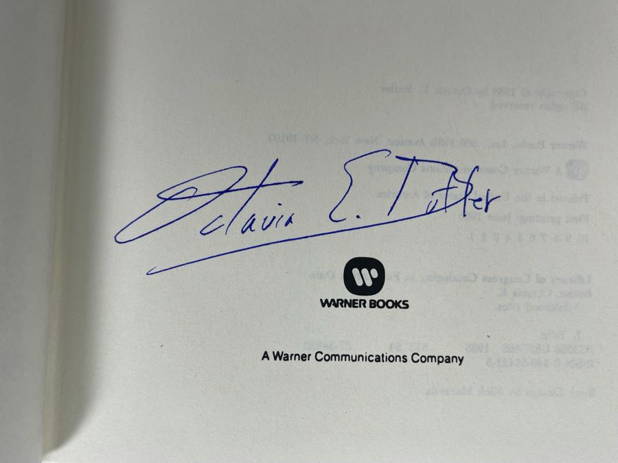 Signed First Printing Hardcover Book Adulthood Rites By Octavia E. Butler [Photo 6]