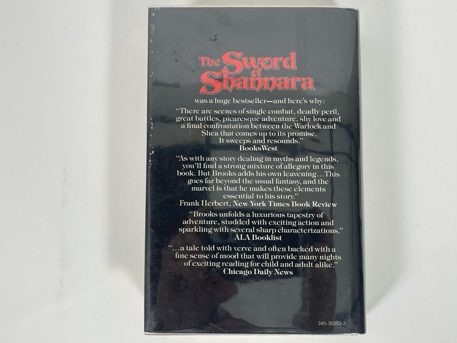 Signed First Edition Hardcover Book The Elfstones Of Shannara By Terry Brooks [Photo 8]