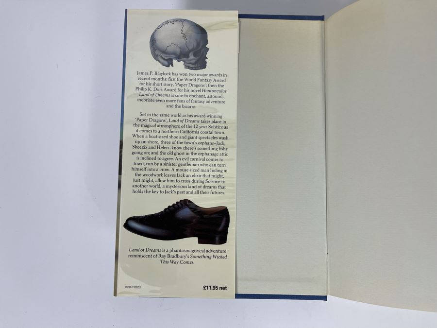 Signed First Edition Hardcover Book Land Of Dreams By James P. Blaylock [Photo 4]
