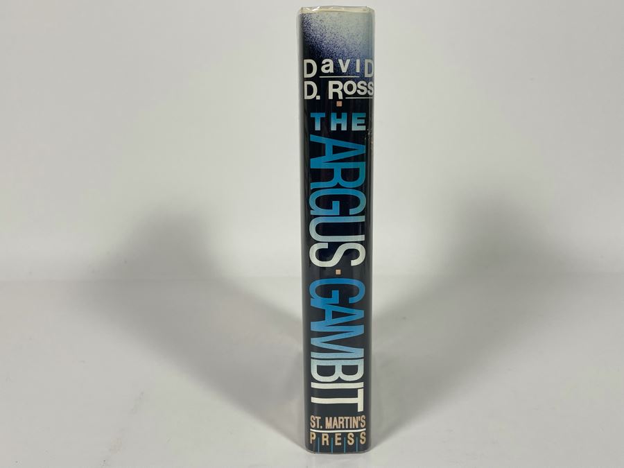 Signed First Edition Hardcover Book The Argus Gambit By David D. Ross [Photo 3]