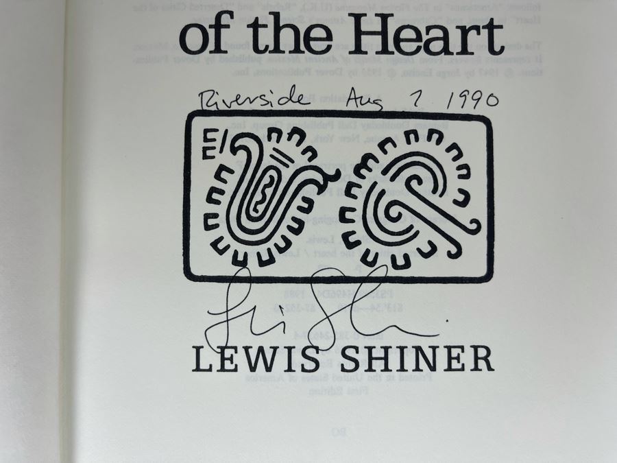 Signed First Edition Hardcover Book Deserted Cities Of The Heart By Lewis Shiner [Photo 6]