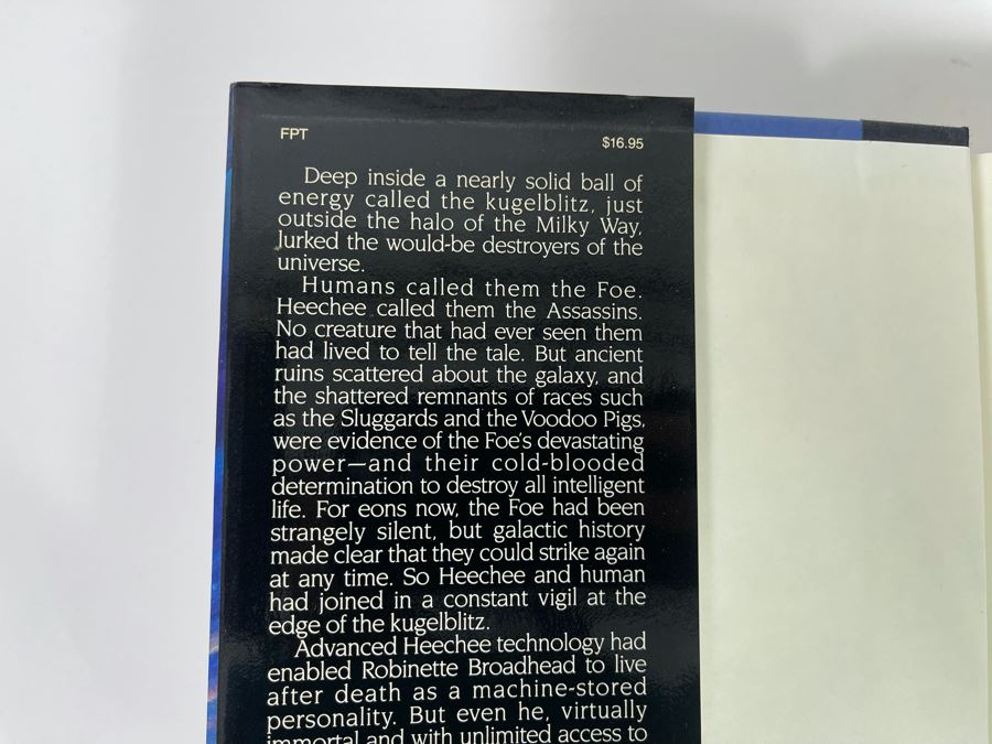 Signed First Edition Hardcover Book The Annals Of The Heechee By Frederik Pohl [Photo 4]