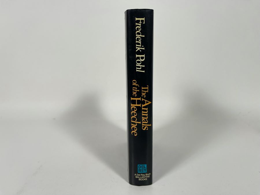 Signed First Edition Hardcover Book The Annals Of The Heechee By Frederik Pohl [Photo 3]