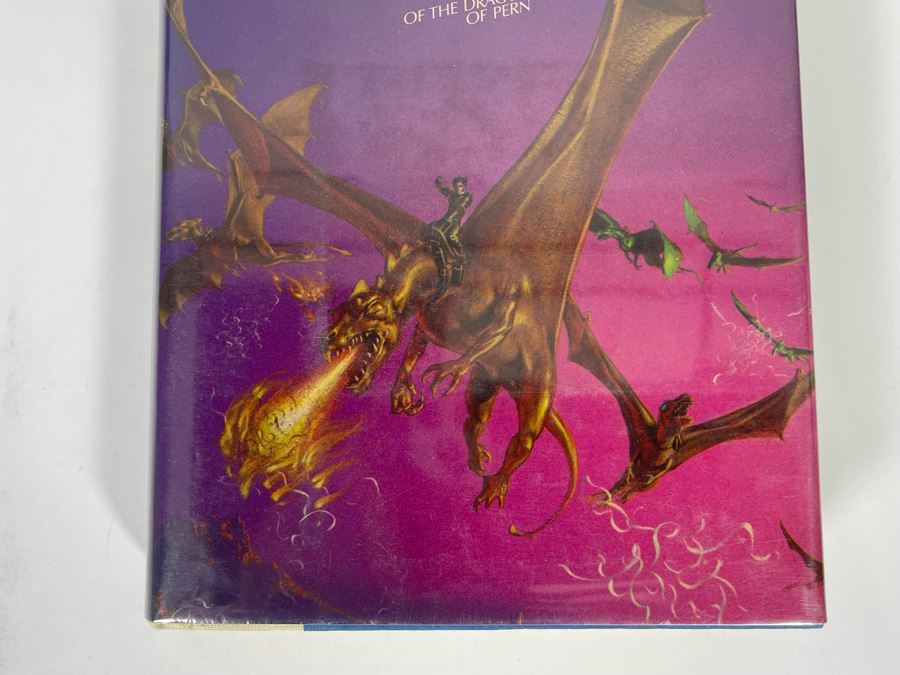 Signed First Edition Hardcover Book Dragonquest By Anne McCaffrey ...