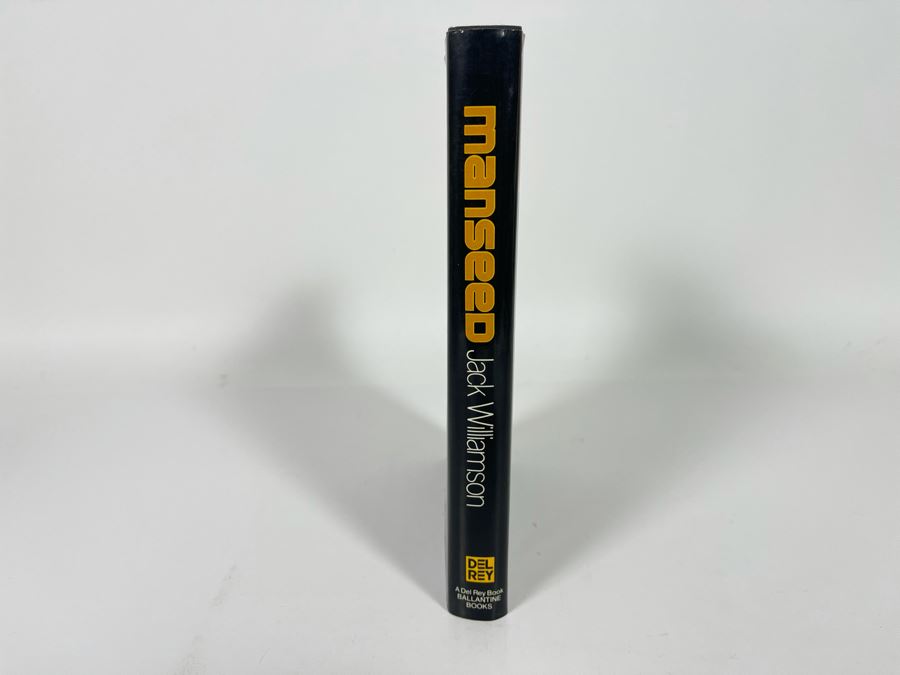 Signed First Edition Hardcover Book Manseed By Jack Williamson [Photo 3]