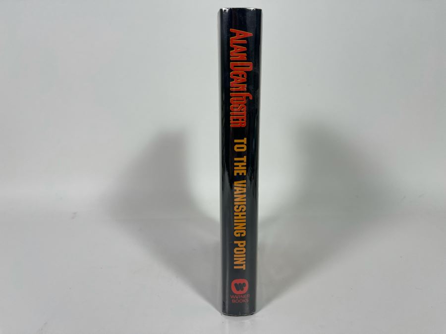 Signed First Printing Hardcover Book To The Vanishing Point By Alan Dean Foster [Photo 3]