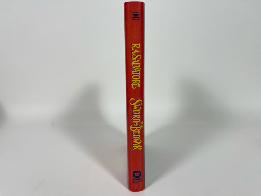 Signed First Printing Hardcover Book The Sword Of Bedwyr By R. A. Salvatore [Photo 3]