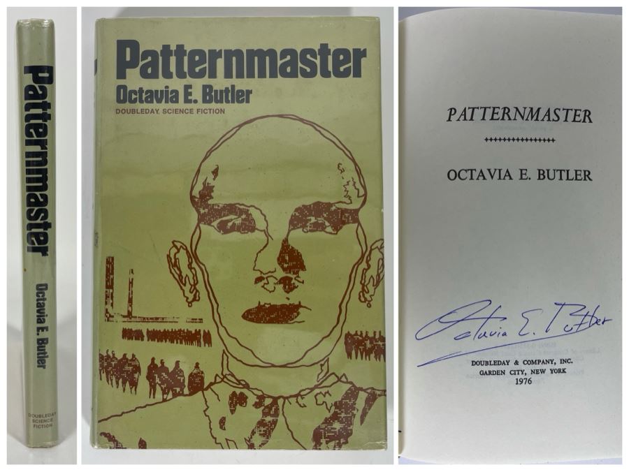 Signed First Edition Hardcover Book Patternmaster By Octavia E. Butler