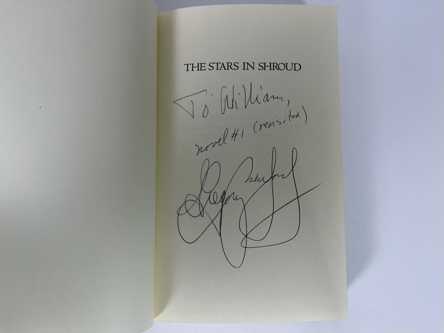 Signed First Edition Hardcover Book The Stars In Shroud By Gregory Benford [Photo 5]