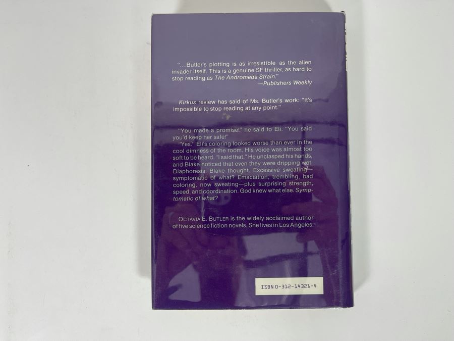 Signed First Edition Hardcover Book Clay’s Ark By Octavia E. Butler [Photo 8]