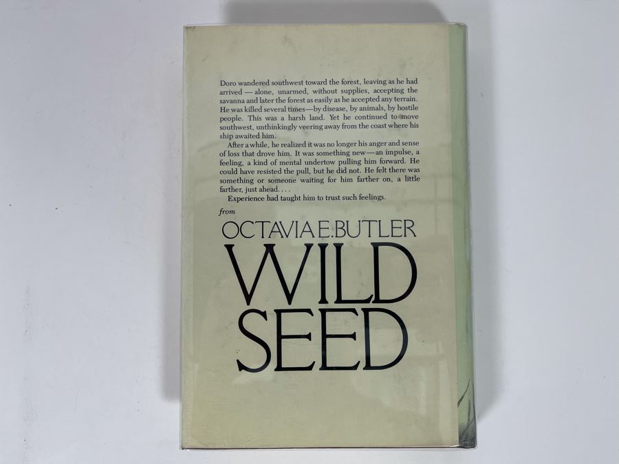 Signed First Edition Hardcover Book Wild Seed By Octavia E. Butler [Photo 8]