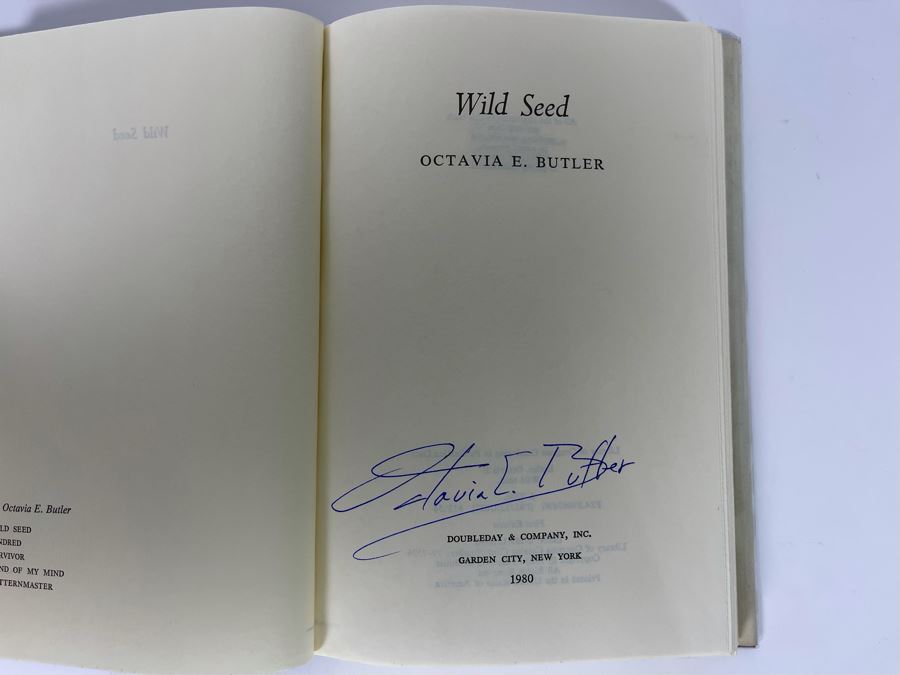 Signed First Edition Hardcover Book Wild Seed By Octavia E. Butler [Photo 5]