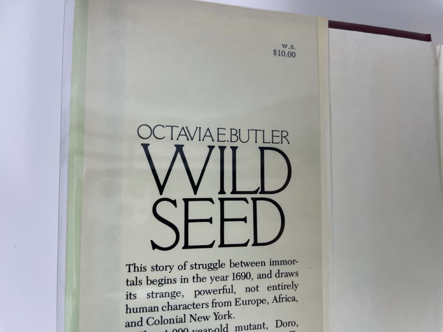 Signed First Edition Hardcover Book Wild Seed By Octavia E. Butler [Photo 4]