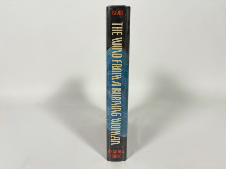 Signed Limited / First Edition Hardcover Book The Wind From A Burning Woman By Greg Bear [Photo 3]