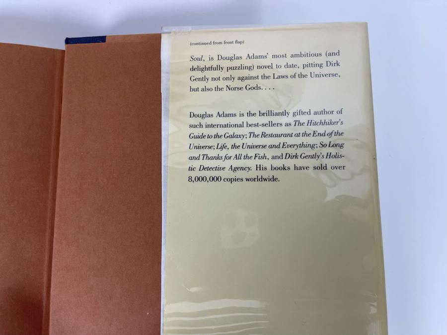 Signed First Edition Hardcover Book The Long Dark Tea-Time Of The Soul By Douglas Adams [Photo 8]