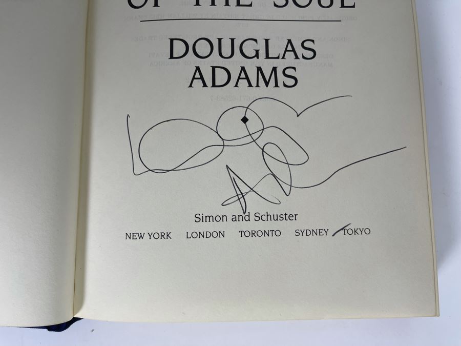 Signed First Edition Hardcover Book The Long Dark Tea-Time Of The Soul By Douglas Adams [Photo 6]