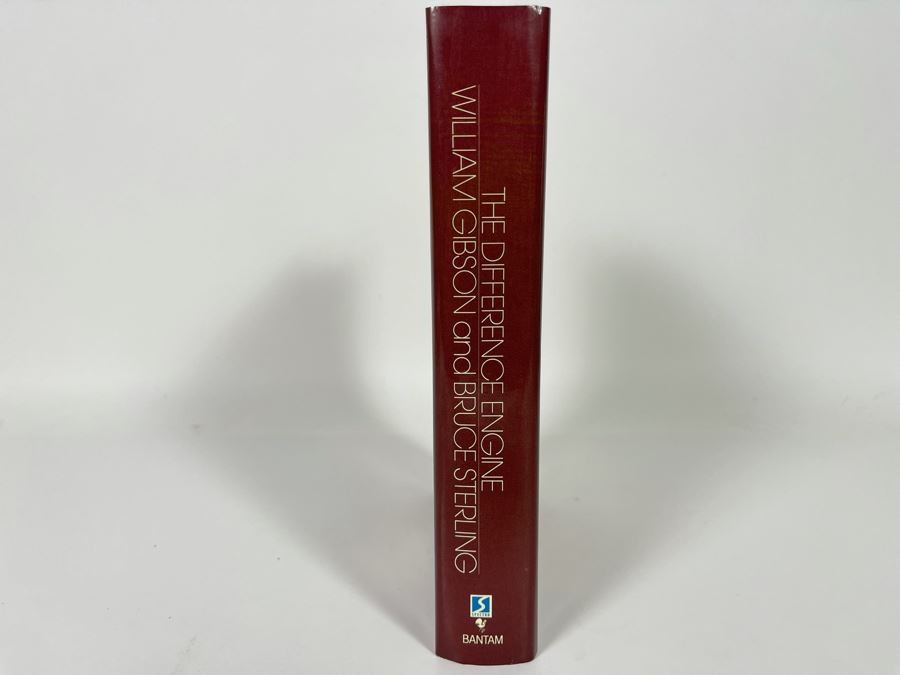 Signed First Edition Hardcover Book The Difference Engine By William Gibson And Bruce Sterling [Photo 3]