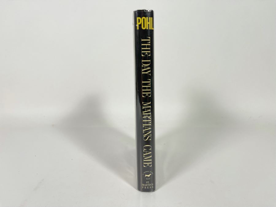 Signed First Edition Hardcover Book The Day The Martians Came By Frederik Pohl [Photo 3]