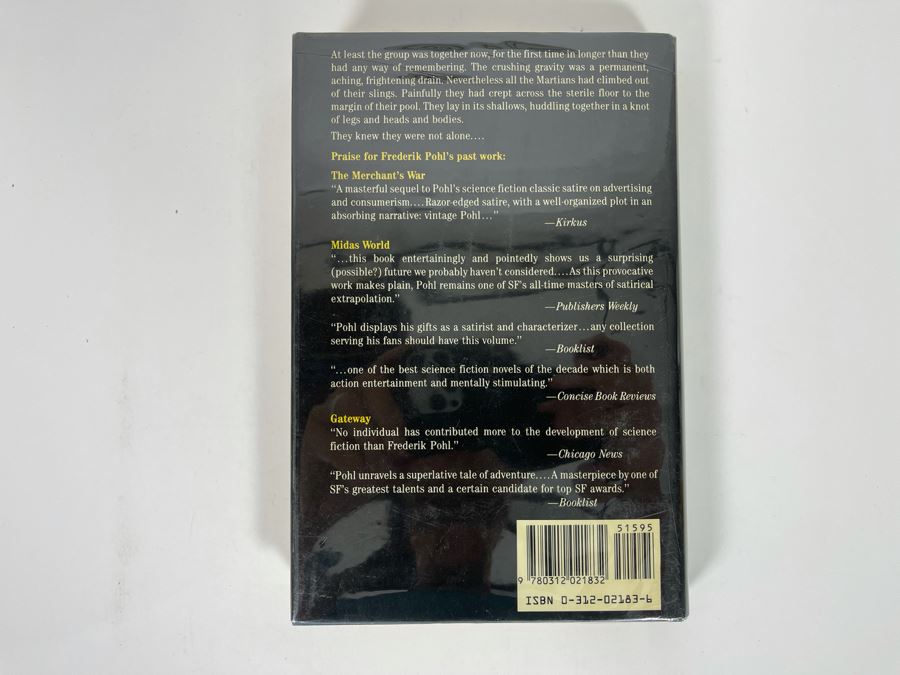 Signed First Edition Hardcover Book The Day The Martians Came By Frederik Pohl [Photo 9]