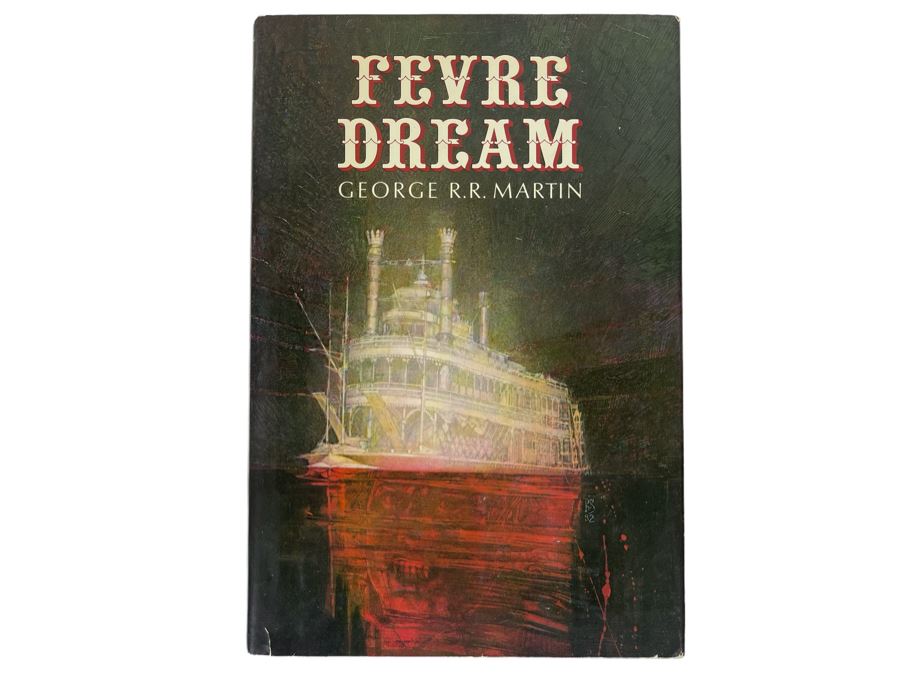 Signed First Edition Hardcover Book Fevre Dream By George R. R. Martin [Photo 2]